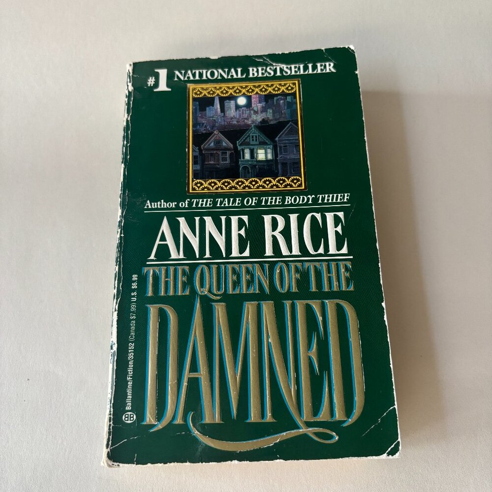 3 for $15- Queen of The Damned by Anne Rice Vintage '93